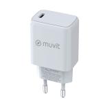 Carregador de Parede Muvit MCACC0014 Branco 30 W