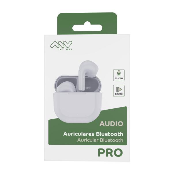 Auriculares in Ear Bluetooth Myway Pro touch control