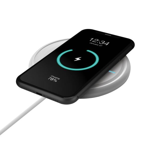 Carregador sem Fios Muvit for Change W114-R WHITE Branco