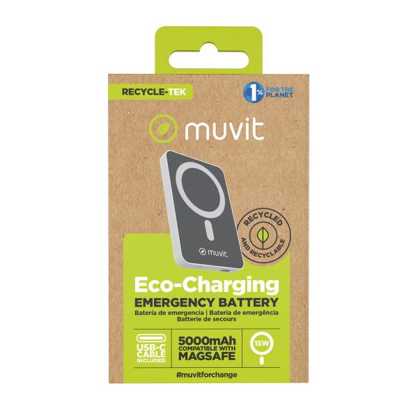 Powerbank Muvit for Change DP51AQ-R Branco 5000 mAh