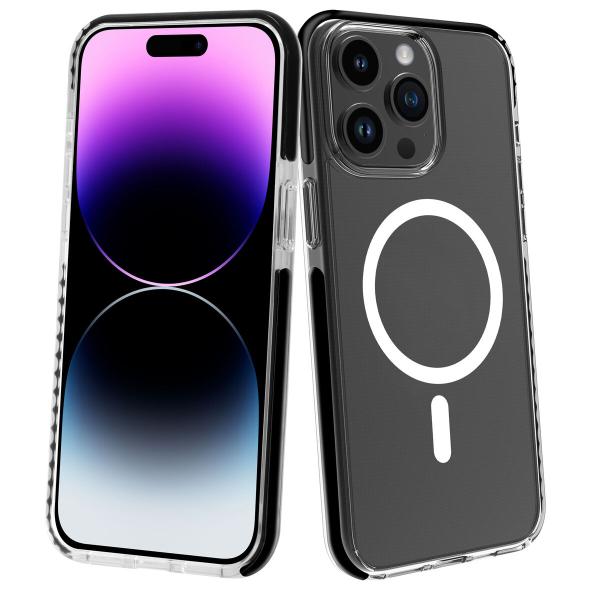 Capa para Telemóvel Muvit for Change iPhone 15 Pro Max Clear Magnética