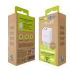 Carregador de Parede Muvit for Change MC-215 Branco 18 W 25 W