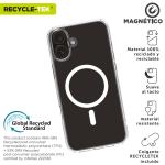 Capa para Telemóvel Muvit for Change iPhone 16 Plus Magnética