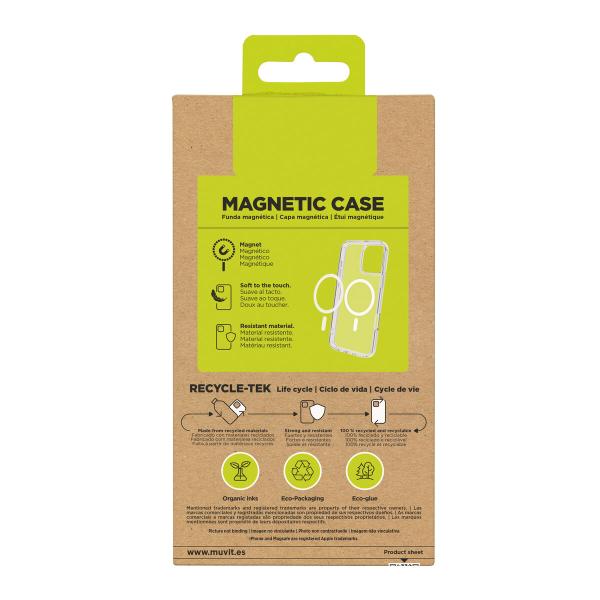 Capa para Telemóvel Muvit for Change iPhone 16 Pro Max Magnética