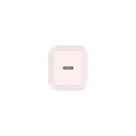 Carregador de Parede + Cabo USB-C Muvit for Change  Glass GaN Cor de Rosa