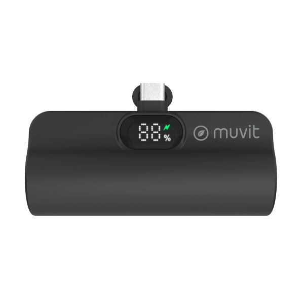 Powerbank Muvit for Change DP53D-R-PD Preto 5000 mAh