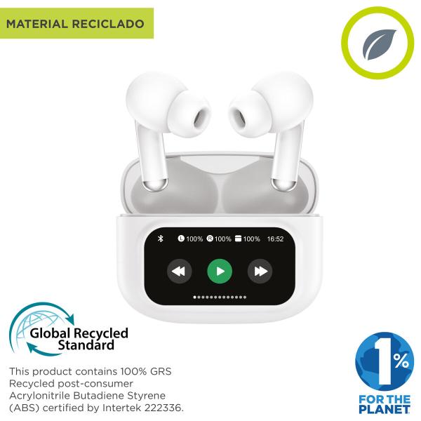 Auriculares Muvit MCTWS0007 Branco