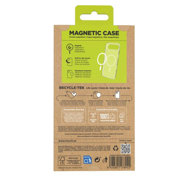 Capa para Telemóvel Muvit for Change iPhone Air Transparente