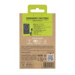 Powerbank Muvit for Change Preto Alumínio 5000 mAh