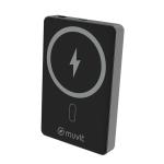 Powerbank Muvit for Change Preto Alumínio 10000 mAh