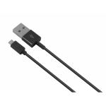 Cabo USB para Micro USB Contact 1 m Preto