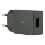 Carregador de Parede + Cabo USB A para USB C KSIX USB Preto