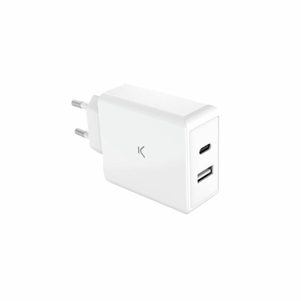Carregador de Parede KSIX Branco 45 W