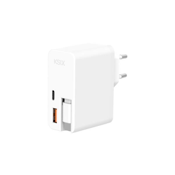 Carregador de Parede KSIX Branco 65 W