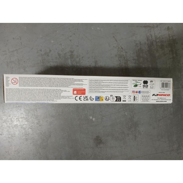 Helicóptero com Radiocontrolo Chicos NH90137 Preto/Verde