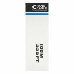 Cabo Categoria 5 UTP NANOCABLE 10.20.0302 (100 m) Cinzento 100 m