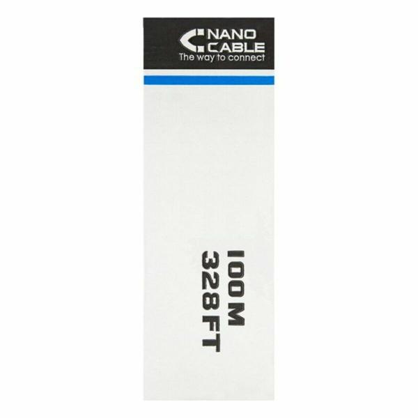 Cabo Categoria 5 UTP NANOCABLE 10.20.0302 (100 m) Cinzento 100 m