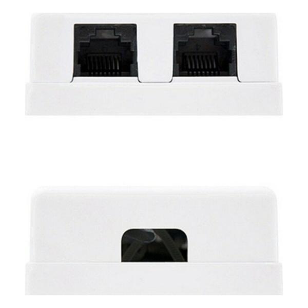 Tomada de Superfície para Rede NANOCABLE 10.21.1502 Branco