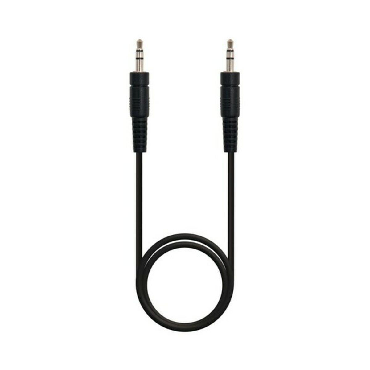Adaptador HDMI para SVGA com Áudio NANOCABLE 10.16.2001-BK Preto (10 cm + 1 m)
