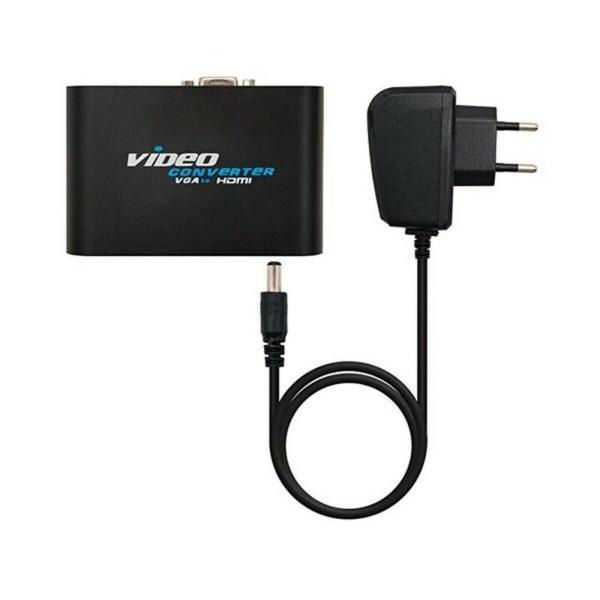 Adaptador VGA para HDMI com Áudio NANOCABLE 10.16.2101-BK