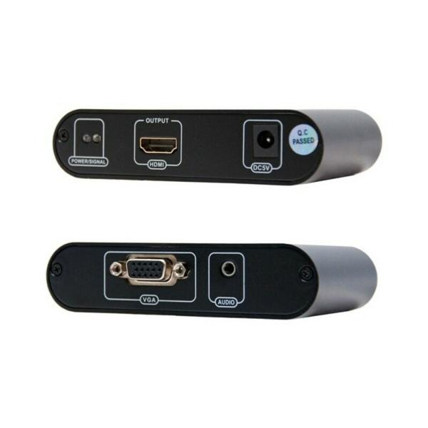 Adaptador VGA para HDMI com Áudio NANOCABLE 10.16.2101-BK