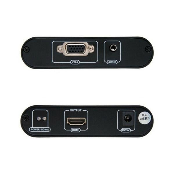 Adaptador VGA para HDMI com Áudio NANOCABLE 10.16.2101-BK