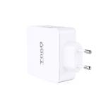 Carregador USB Parede TooQ TQWC-2SC03WT Branco 48 W