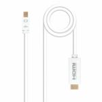 Adaptador Mini DisplayPort para HDMI NANOCABLE 10.15.4002 Branco 2 m