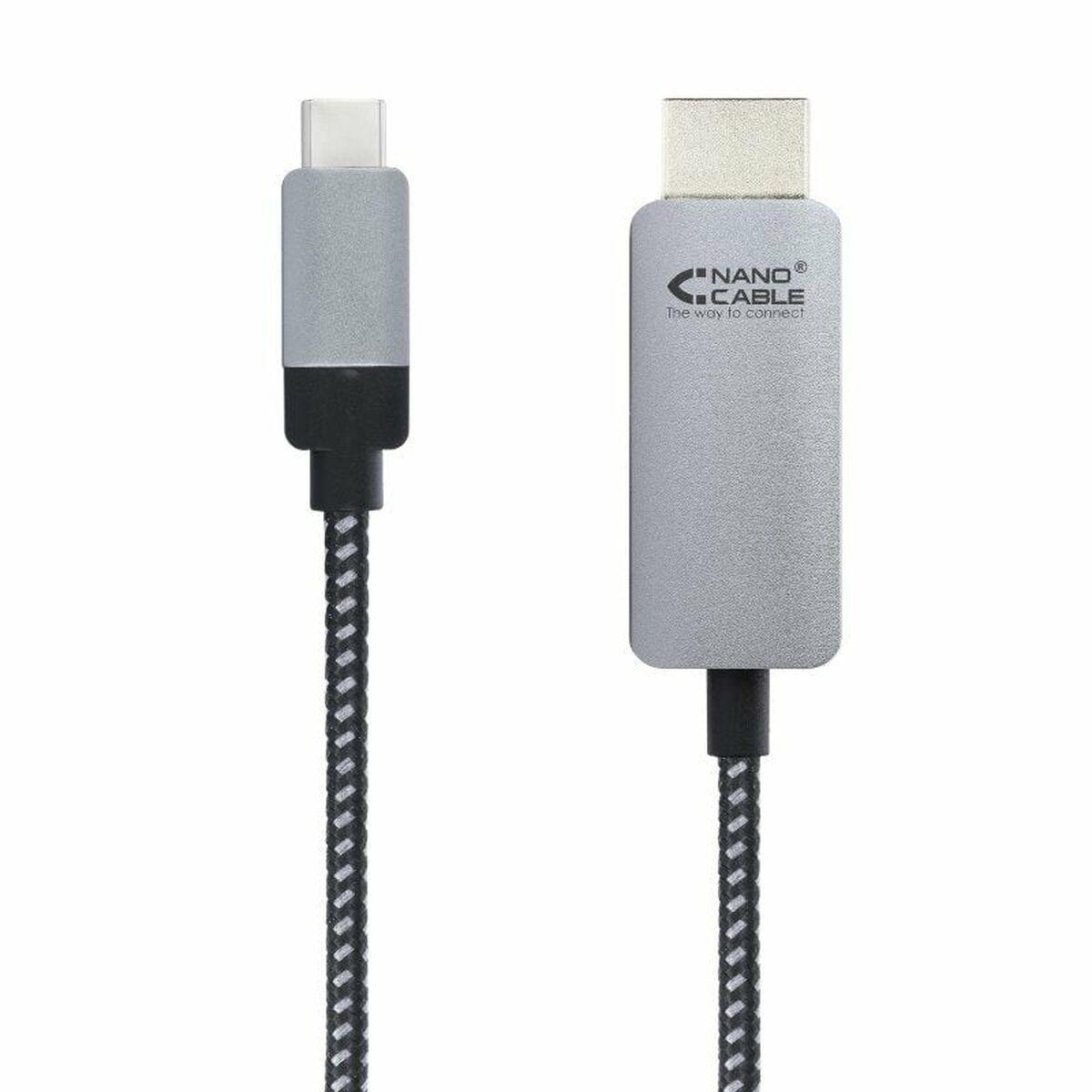 Cabo USB-C para HDMI NANOCABLE 10.15.5103 Preto 3 m