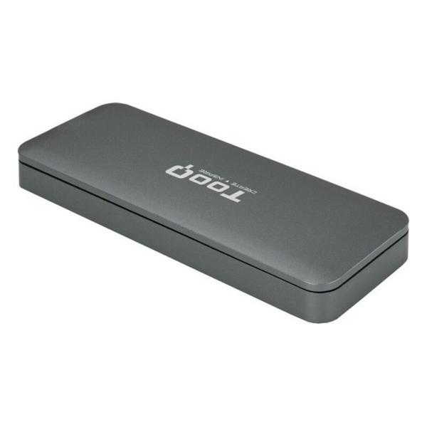 Caixa externa TooQ TQE-2281G SSD M.2 M.2 USB 3.1 SATA Micro USB B USB 3.2