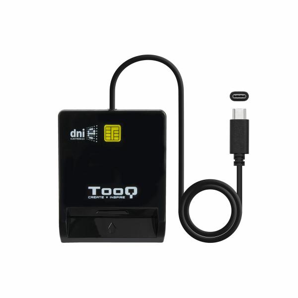 Leitor de cartões inteligentes TooQ TQR-211B Preto