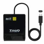Leitor de cartões inteligentes TooQ TQR-211B Preto