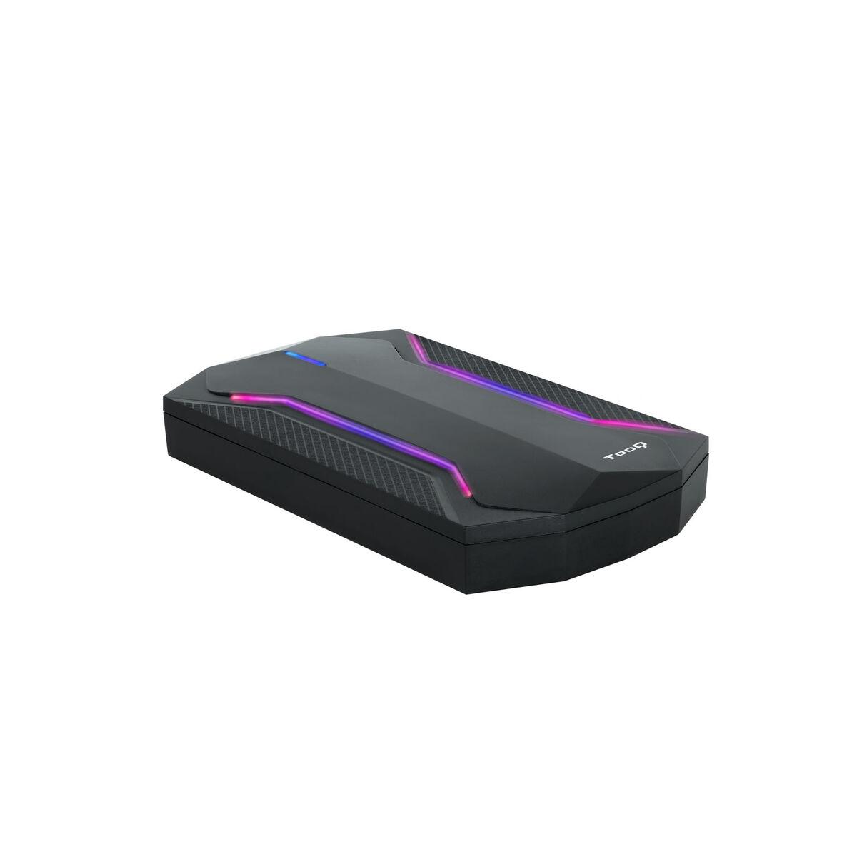 Invólucro de Disco Rígido TooQ TQE-2599RGB Preto 2,5"