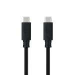 Cabo USB C NANOCABLE 10.01.4101-L150 1,5 m Preto