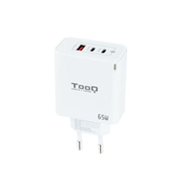 Carregador de Parede TooQ TQWC-GANQC2PD65WT 65 W