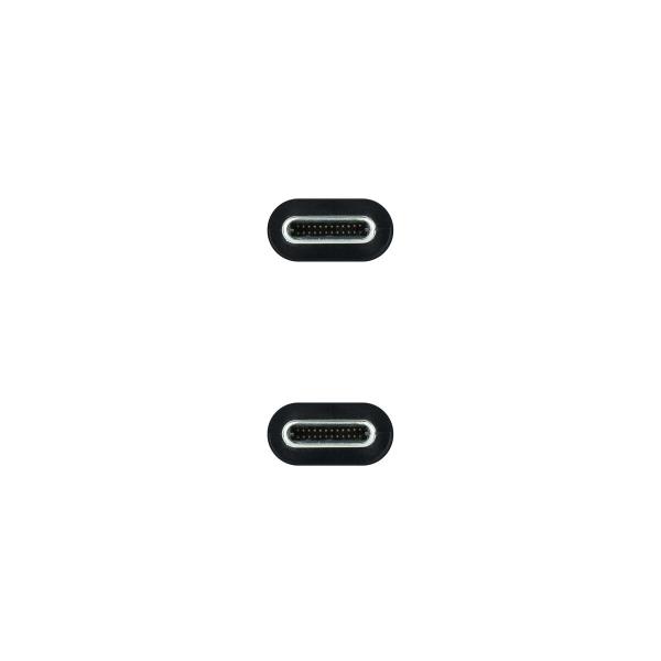 Cabo USB C NANOCABLE 10.01.4302-COMB 2 m