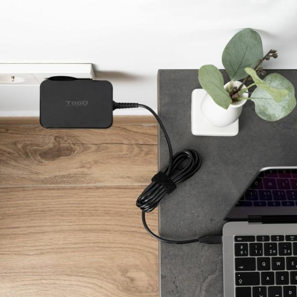 Carregador para Portátil TooQ GAN USB-C PD 100W 100 W