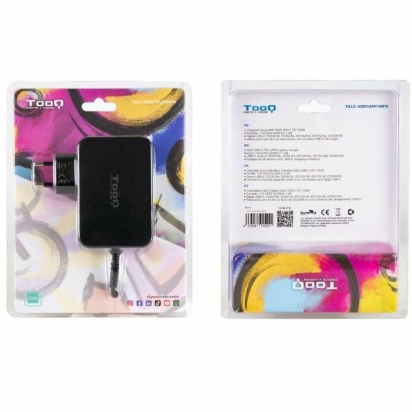 Carregador para Portátil TooQ TQLC-USBCGAN100PD 100 W