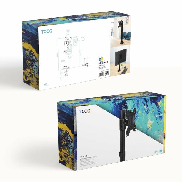 Suporte de Mesa para Ecrã TooQ DB1131TN-B 17" 32" 8 kg