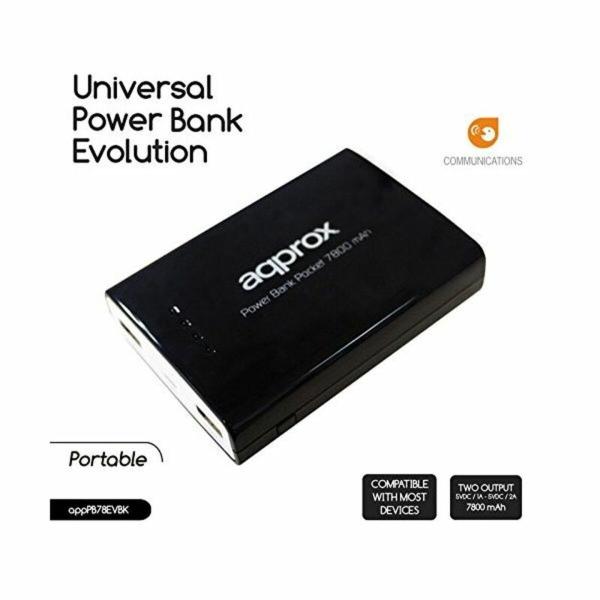 Power Bank approx! APPPB78EVBK Preto