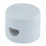 Suporte de cabos F-line Branco Plástico 5 Unidades