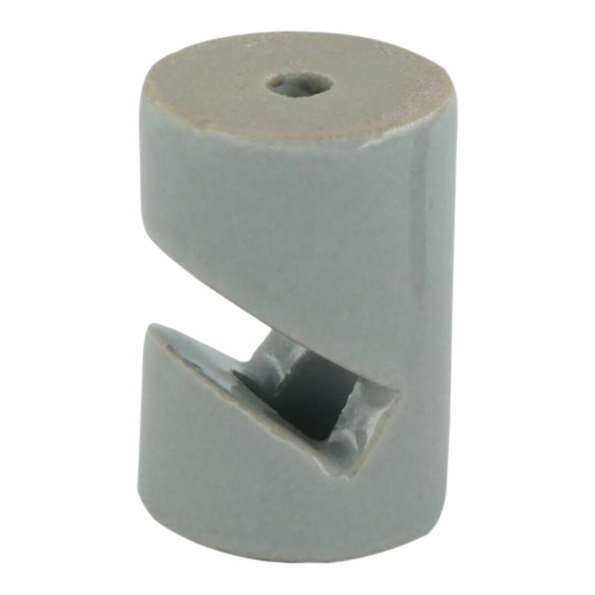 Suporte de cabos F-line Preto Porcelana 5 Unidades