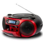 Rádio Cassete Aiwa BBTC550RD    6W Vermelho