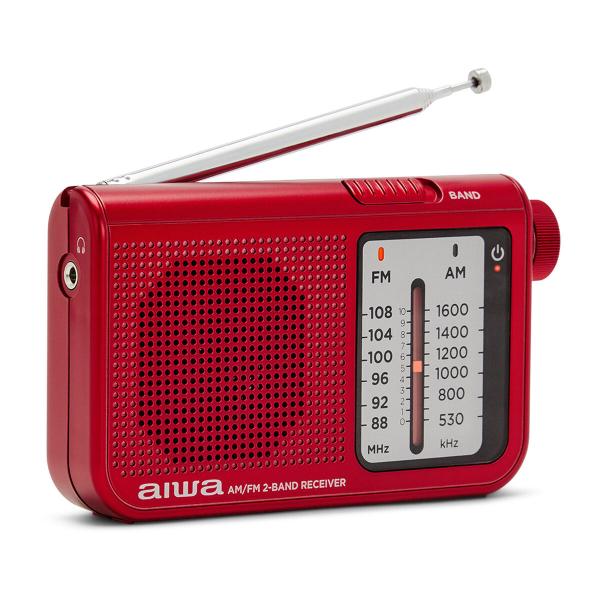 Rádio Portátil Aiwa RS55RD Vermelho