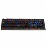 Teclado iggual OBSIDIAN RGB Preto Qwerty espanhol