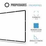 Tela de Projeção iggual ECO COST 100 100"