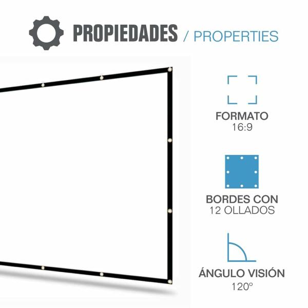 Tela de Projeção iggual ECO COST 100 100"