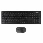 Teclado e Rato iggual WMK-BUSINESS2 Preto Qwerty espanhol