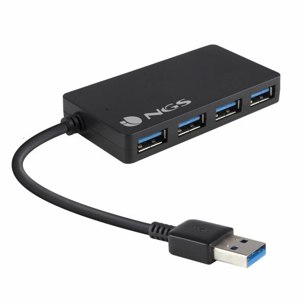 Hub USB 4 Portas NGS iHub 3.0 Preto