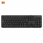 Teclado NGS NGS-KEYBOARD-0344 Preto